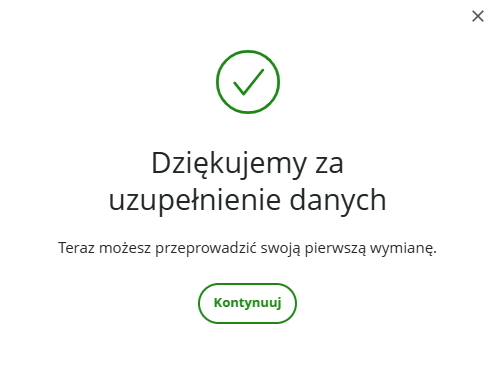 Wszystkie dane uzupełnione