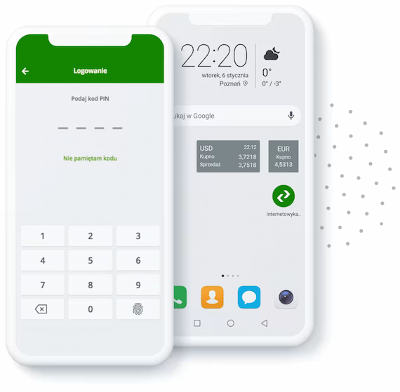 Aplikacja mobilna sposoby logowania